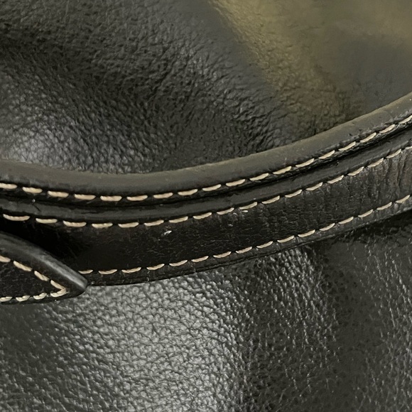 Dooney & Bourke Black Leather Women's Bag - Picture 4 of 9